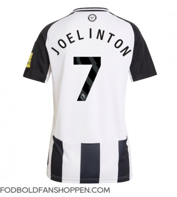 Newcastle United Joelinton #7 Hjemmebanetrøje Dame 2024-25 Kortærmet